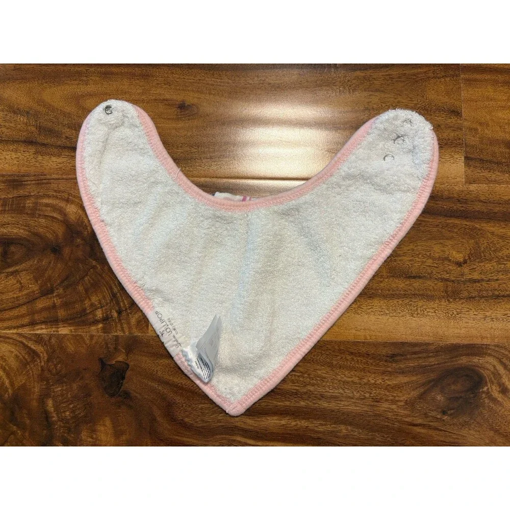 LouLou Lollipop Muslin Bandana Bibs, Floral and Dots